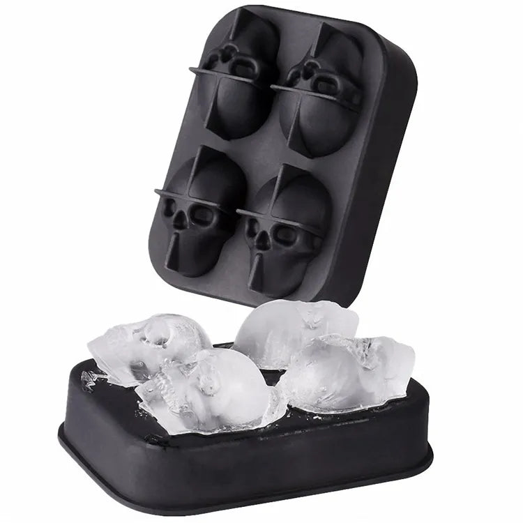 3D Skull Ice Cube Tray