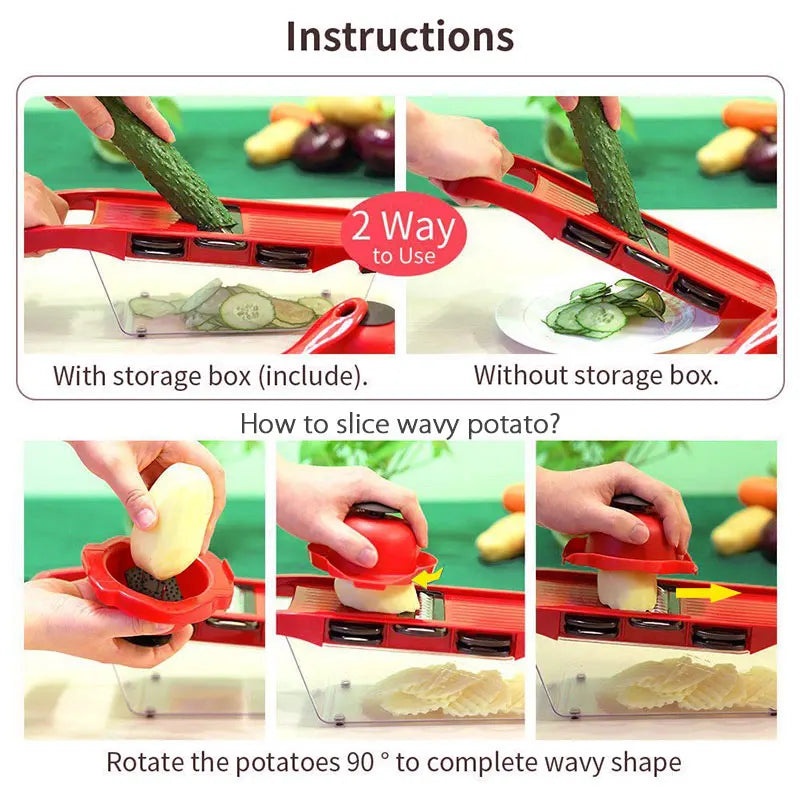 Multifunction Vegetable Slicer