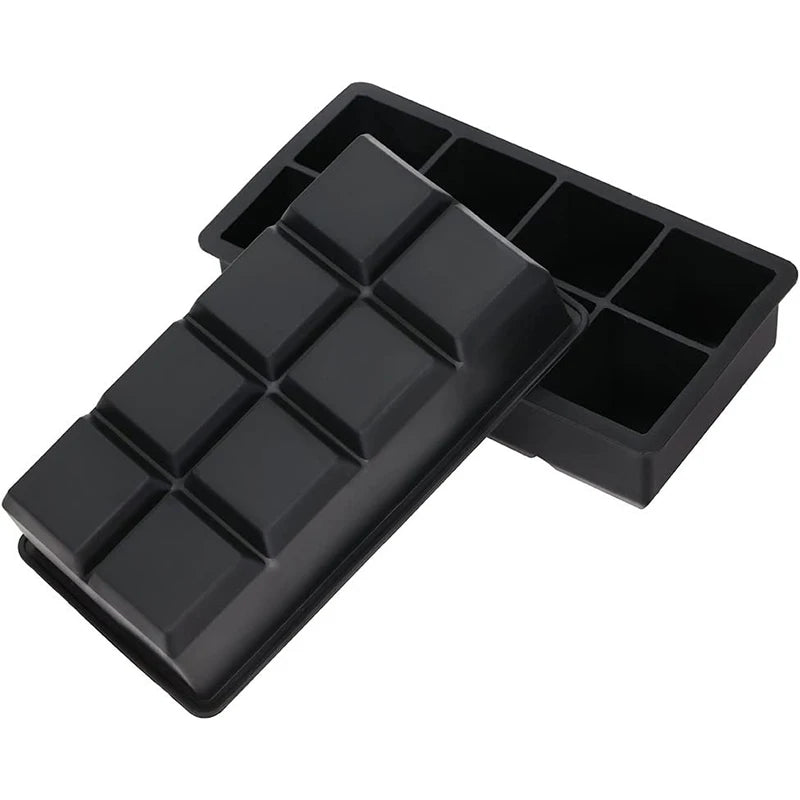 Large Square Ice Cube Trays with Lids