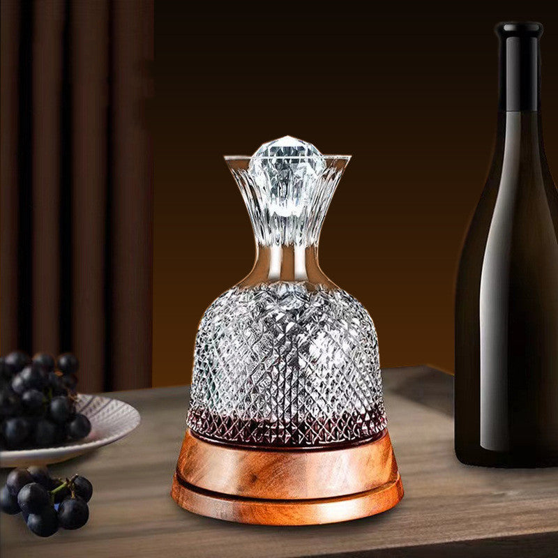 Crystal Glass Vortex Wine Decanter