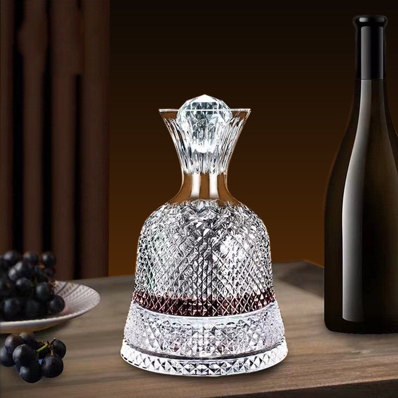 Crystal Glass Vortex Wine Decanter